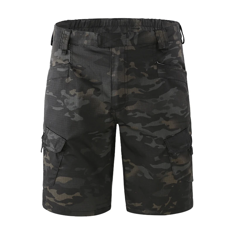 Наружные камуфляжные мужские летние походные шорты с несколькими карманами
