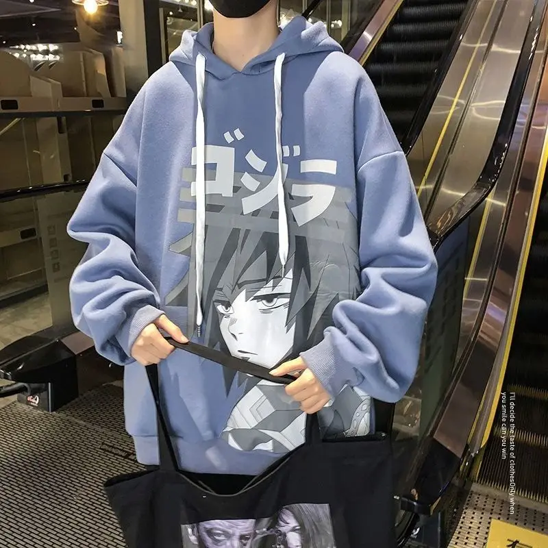 Winter men's plush cartoon cartoon casual hooded Korean fashion Hong Kong Style loose couple coat
Winter men's plush cartoon cartoon casual hooded Korean fashion Hong Kong Style loose couple coat