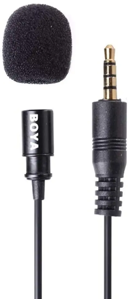 BOYA by-lm10 External Microphone Audio Video Recording Lavalier Smartphone for iPhone 6/5 6s/5s Android Phone Microphone
BOYA by-lm10 External Microphone Audio Video Recording Lavalier Smartphone for iPhone 6/5 6s/5s Android Phone Microphone