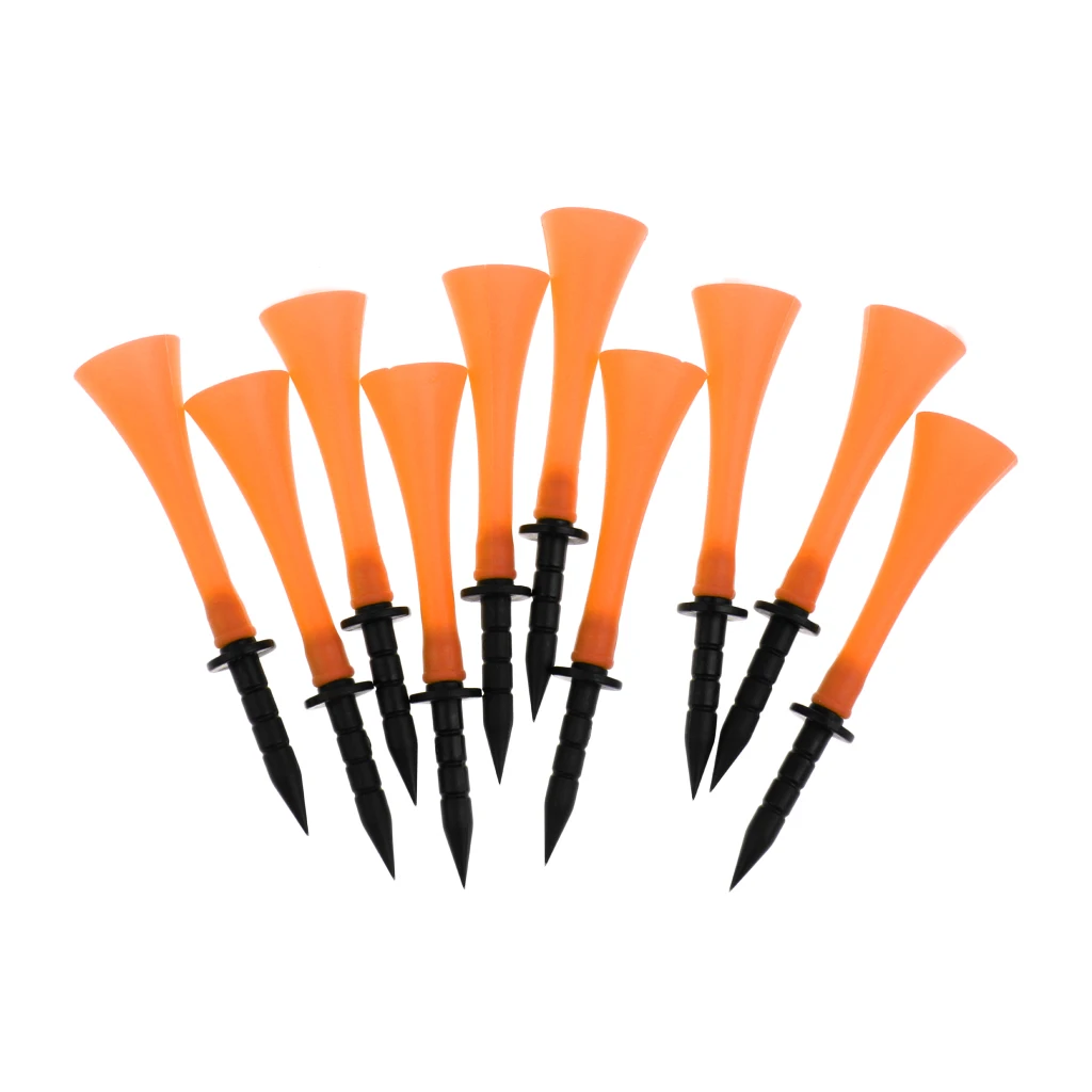 10 Pieces 83mm Height Rubber Golf Tees Golfer Training Tool - Various Colors - Lightweight and Strong
10 Pieces 83mm Height Rubber Golf Tees Golfer Training Tool - Various Colors - Lightweight and Strong