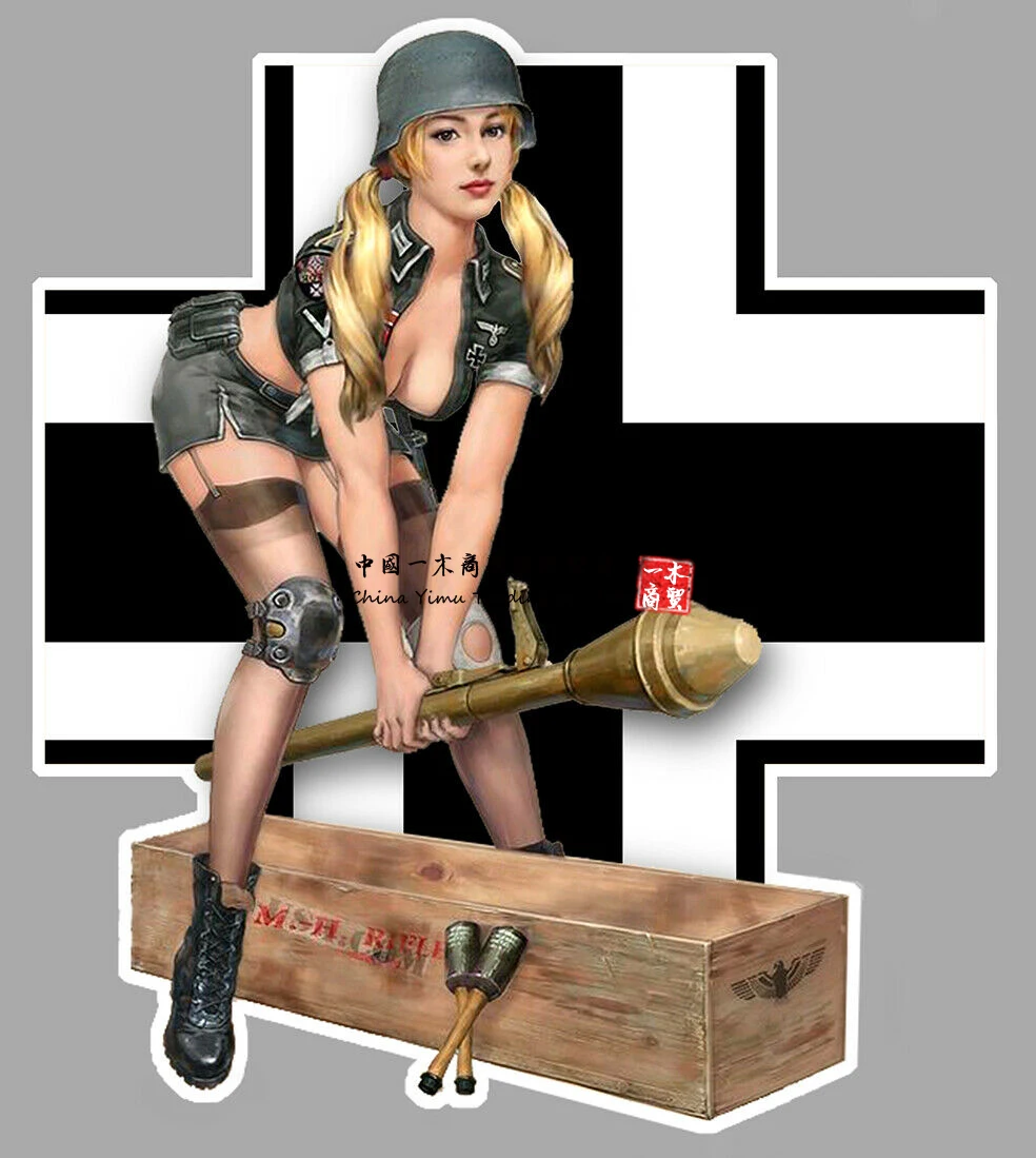 Sticker Pinup Croix De Fer Ww2 Dub For Vw Cox Autocollant Pin Up Auto Moto Car Decal
Sticker Pinup Croix De Fer Ww2 Dub For Vw Cox Autocollant Pin Up Auto Moto Car Decal