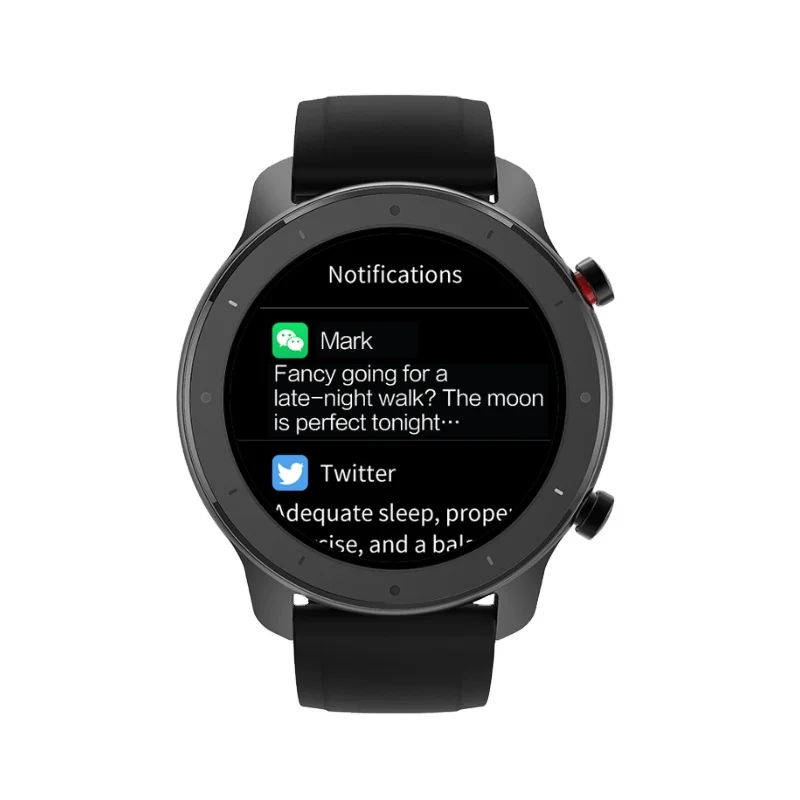 Global Version AMAZFIT GTR Lite Smart Mens Android Watches In Wristwatches with 5ATM 8 Sports Modes Tracker
Global Version AMAZFIT GTR Lite Smart Mens Android Watches In Wristwatches with 5ATM 8 Sports Modes Tracker