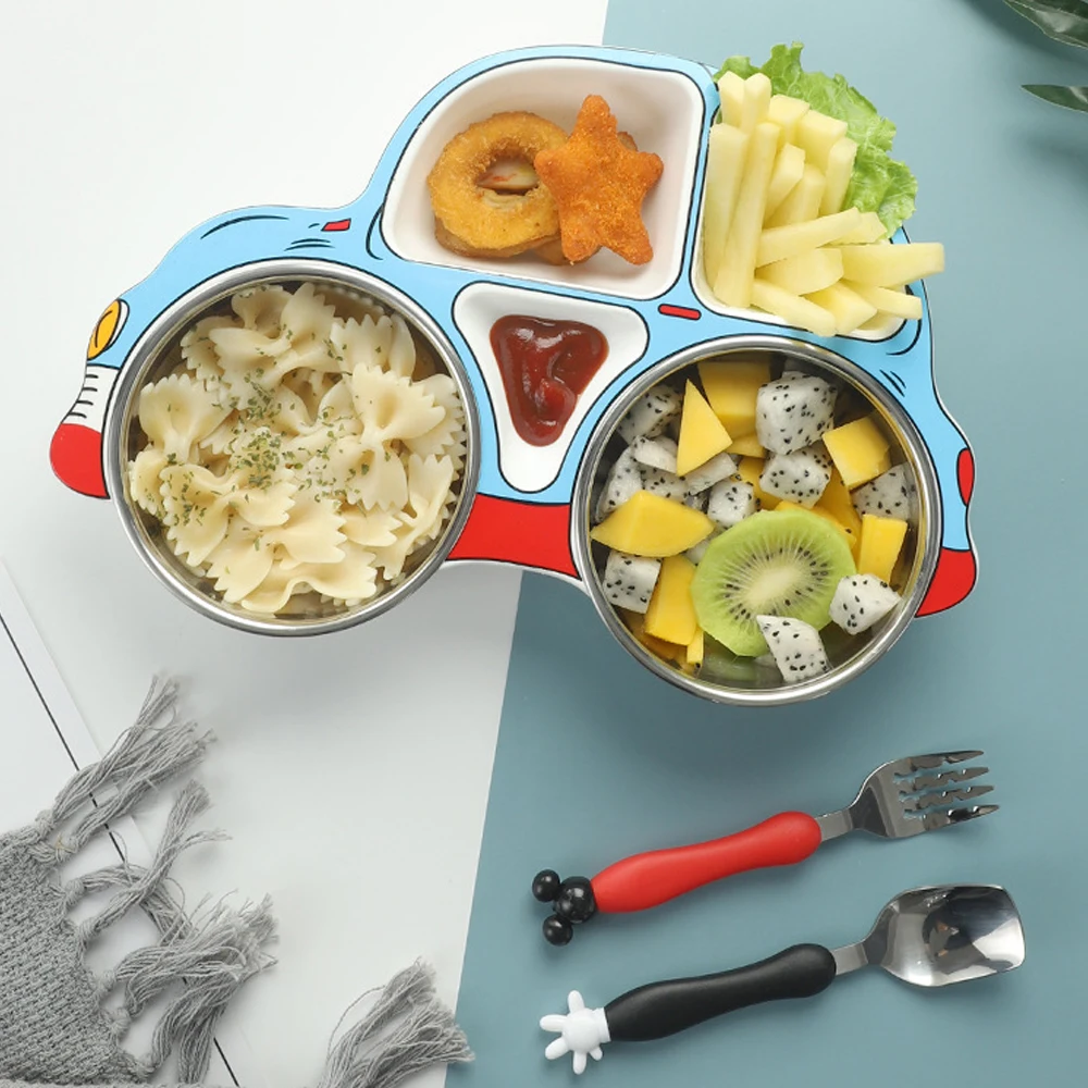 Baby Cartoon Tableware Set Children's Dishes Kids Dinner Platos Baby Feeding Plate Training Cartoon Car Children's Tableware
Baby Cartoon Tableware Set Children's Dishes Kids Dinner Platos Baby Feeding Plate Training Cartoon Car Children's Tableware