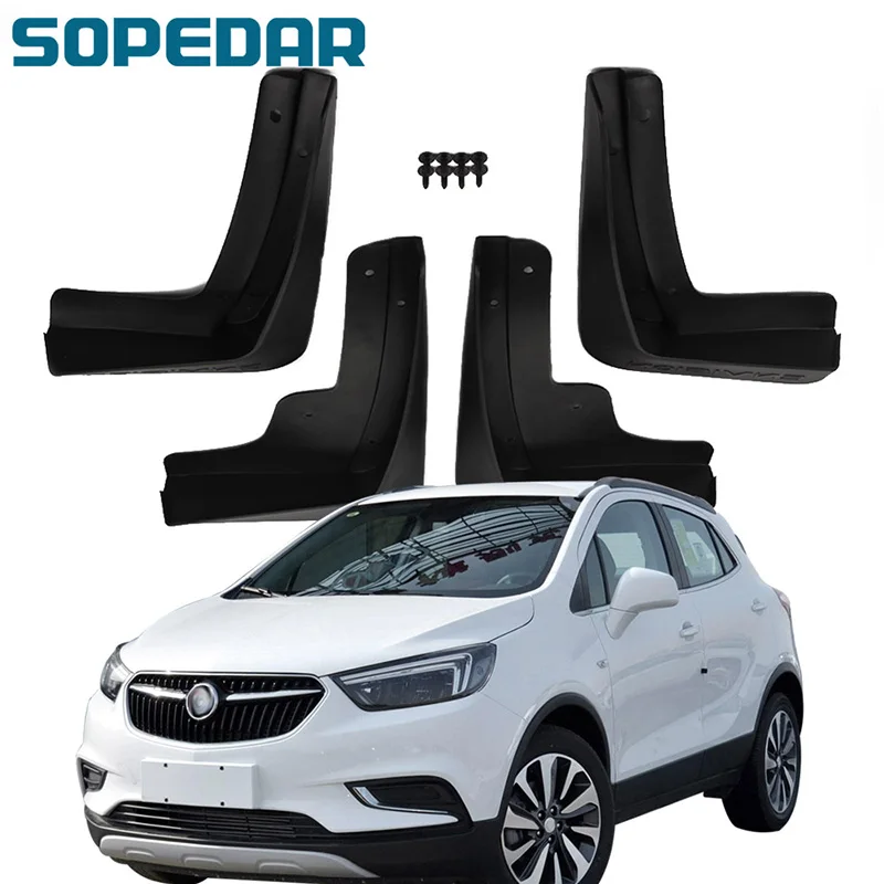 SOPEDAR Wheel Mudguards for Buick ENVISION 2018 2019 Front Rear Mud Flaps plash Guards Mudflaps Styling Fender Exterior parts
SOPEDAR Wheel Mudguards for Buick ENVISION 2018 2019 Front Rear Mud Flaps plash Guards Mudflaps Styling Fender Exterior parts