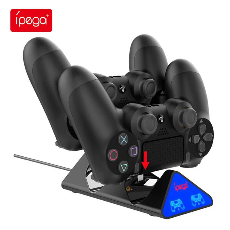 Dual USB Charging Dock Station Stand for PS4 PlayStation 4 Game Controller Handle Charger Cradle Bracket for PS 4 Controller
Dual USB Charging Dock Station Stand for PS4 PlayStation 4 Game Controller Handle Charger Cradle Bracket for PS 4 Controller
