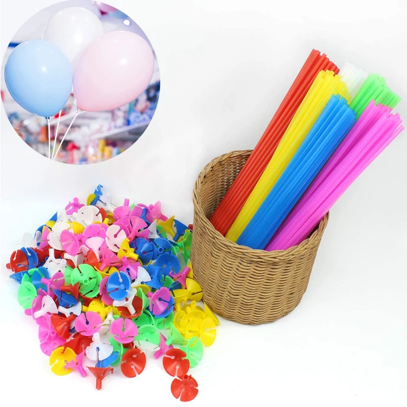 25Set Latex Balloon Stick Colorful PVC Rods Balloons Holder Sticks with Cup DIY Wedding Birthday Decor Party Accessories
25Set Latex Balloon Stick Colorful PVC Rods Balloons Holder Sticks with Cup DIY Wedding Birthday Decor Party Accessories