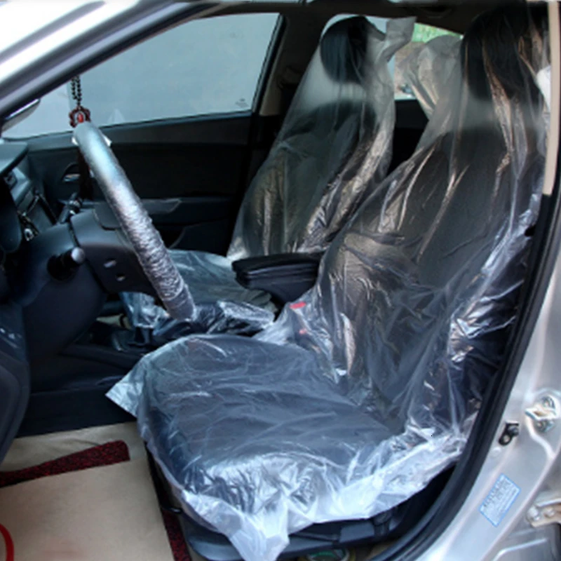 50 sets of universal disposable PE plastic soft rubber car fully enclosed seat cover waterproof car transparent protective cover
50 sets of universal disposable PE plastic soft rubber car fully enclosed seat cover waterproof car transparent protective cover