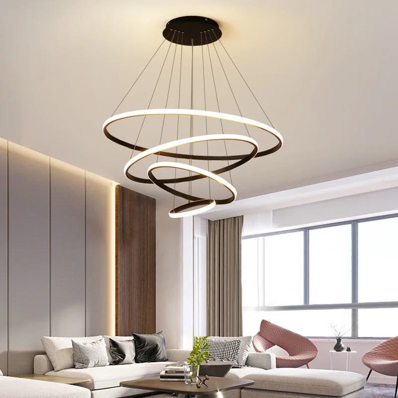 Led Chandelier Ceiling For Living Room Dining Kitchen Black White Circle Hanging Pendant Lamp Bedroom Loft Interior Lighting
Led Chandelier Ceiling For Living Room Dining Kitchen Black White Circle Hanging Pendant Lamp Bedroom Loft Interior Lighting