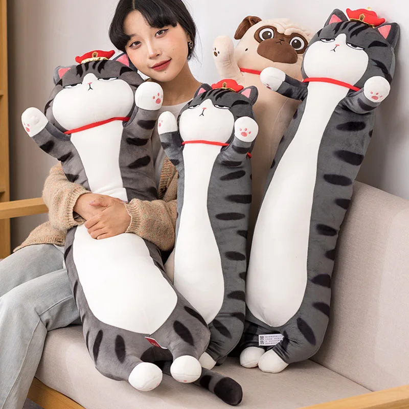 Soft/Cute /Plush /Long Cat/Pillow/Cotton Doll Toys Office Lunch Sleeping Pillow for Children Girls Christmas Birthday Gifts
Soft/Cute /Plush /Long Cat/Pillow/Cotton Doll Toys Office Lunch Sleeping Pillow for Children Girls Christmas Birthday Gifts
