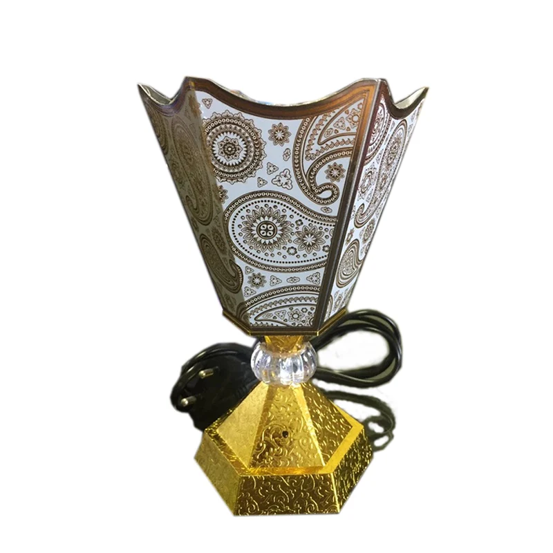 220V Incense Burner Arabian Islamic Style Mini Electric Burner Incense Bakhoor Square Pearl incense Electric Metal Home
220V Incense Burner Arabian Islamic Style Mini Electric Burner Incense Bakhoor Square Pearl incense Electric Metal Home