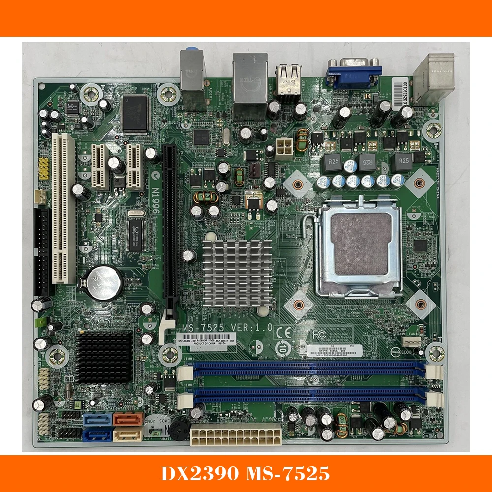 For HP DX2390 MS-7525 480429-001 464517-001 G31 System Motherboard Fully Tested
For HP DX2390 MS-7525 480429-001 464517-001 G31 System Motherboard Fully Tested
