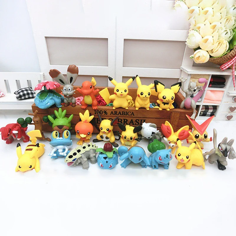 Pokemon 3-5cm Elf Pet Collection Pikachu Squirtle Charmander Eevee Mewtwo Chespin Munchlax Bulbasaur Anime Figures Model kid Toy
Pokemon 3-5cm Elf Pet Collection Pikachu Squirtle Charmander Eevee Mewtwo Chespin Munchlax Bulbasaur Anime Figures Model kid Toy