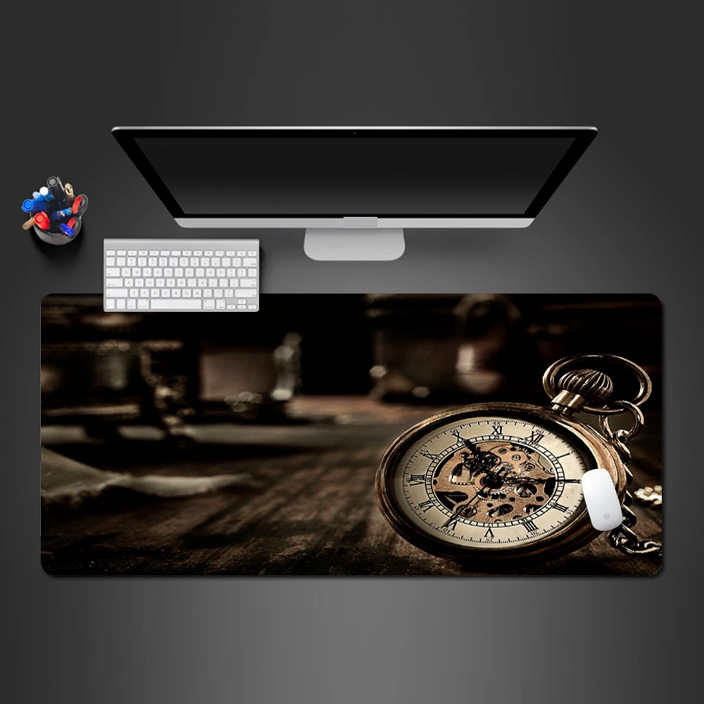 Retro Mechanical Watch Mouse Pad Lock Edge Washable PC Game Mousepad Computer Game Accessories Mouse Pad To Gamer Creative Mats
Retro Mechanical Watch Mouse Pad Lock Edge Washable PC Game Mousepad Computer Game Accessories Mouse Pad To Gamer Creative Mats