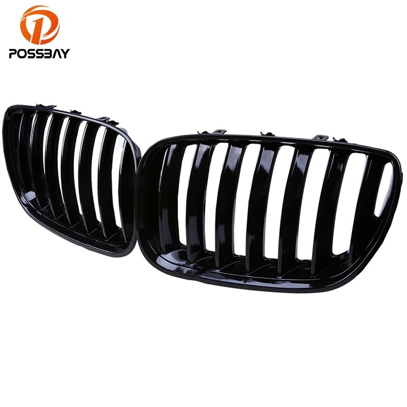 POSSBAY Black Auto Car Front Hood Kidney Sport Grills Coche Racing Grille for BMW X5 E53 3.0d/3.0i/4.4i/4.8is 2003-2007 Facelift
POSSBAY Black Auto Car Front Hood Kidney Sport Grills Coche Racing Grille for BMW X5 E53 3.0d/3.0i/4.4i/4.8is 2003-2007 Facelift