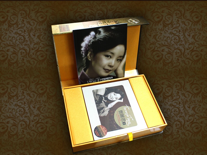 Оригинальная китайская музыкальная книга для CD с высоким качеством (5 + 1VCD)