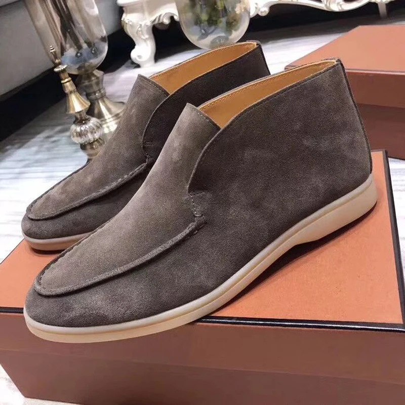 LXQZYM High top Women Loafers Flat Penny Shoes High quality Nude Suede Runway Casual Shoes Woman Slip On Loafer Open Walk Shoes
LXQZYM High top Women Loafers Flat Penny Shoes High quality Nude Suede Runway Casual Shoes Woman Slip On Loafer Open Walk Shoes