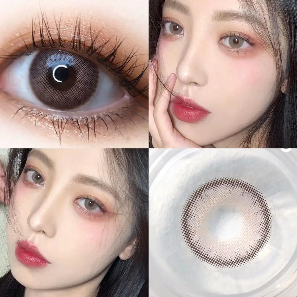 Easysmall Soft Eye Contact Lenses High Quality Natural Colored 14.2mm big beautiful pupil Degree myopia 2pcs/pair prescription
Easysmall Soft Eye Contact Lenses High Quality Natural Colored 14.2mm big beautiful pupil Degree myopia 2pcs/pair prescription