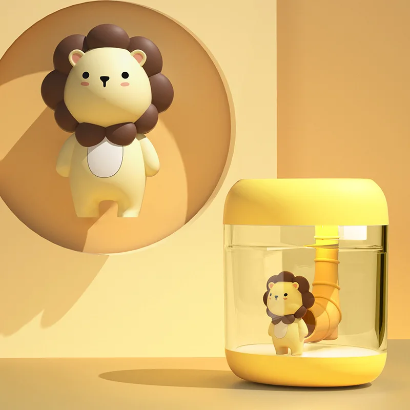 350ml Portable Fog Humidifier Transparent Humidifier Creative Cartoon Spray Air Purifier Diffuser With Led Lighting For Home
350ml Portable Fog Humidifier Transparent Humidifier Creative Cartoon Spray Air Purifier Diffuser With Led Lighting For Home