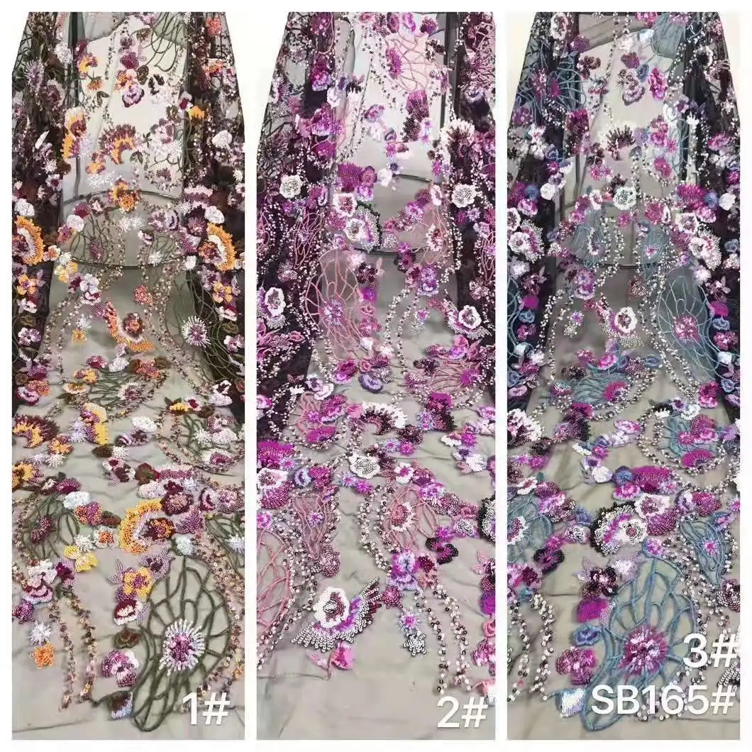 High Quality African Lace Fabric Stage Costume Small Fresh Sequin Embroidery Flower Wedding Sewing Cloth 5 Yards
High Quality African Lace Fabric Stage Costume Small Fresh Sequin Embroidery Flower Wedding Sewing Cloth 5 Yards