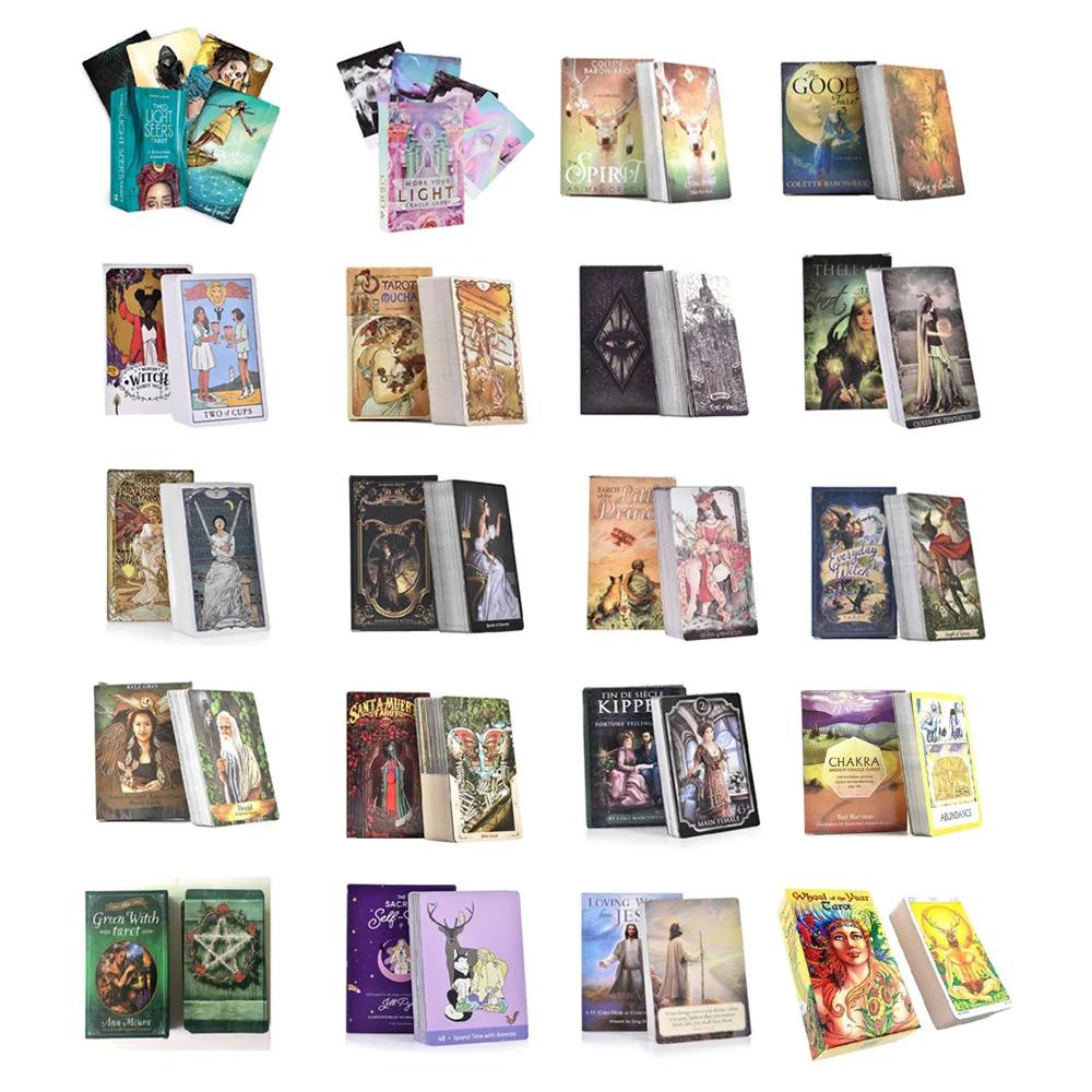 NEW Tarot Cards English Version Deck Tarot And Oracle Cards Oracles Divination Fate Game Playing Card Board Games Entertainment
NEW Tarot Cards English Version Deck Tarot And Oracle Cards Oracles Divination Fate Game Playing Card Board Games Entertainment