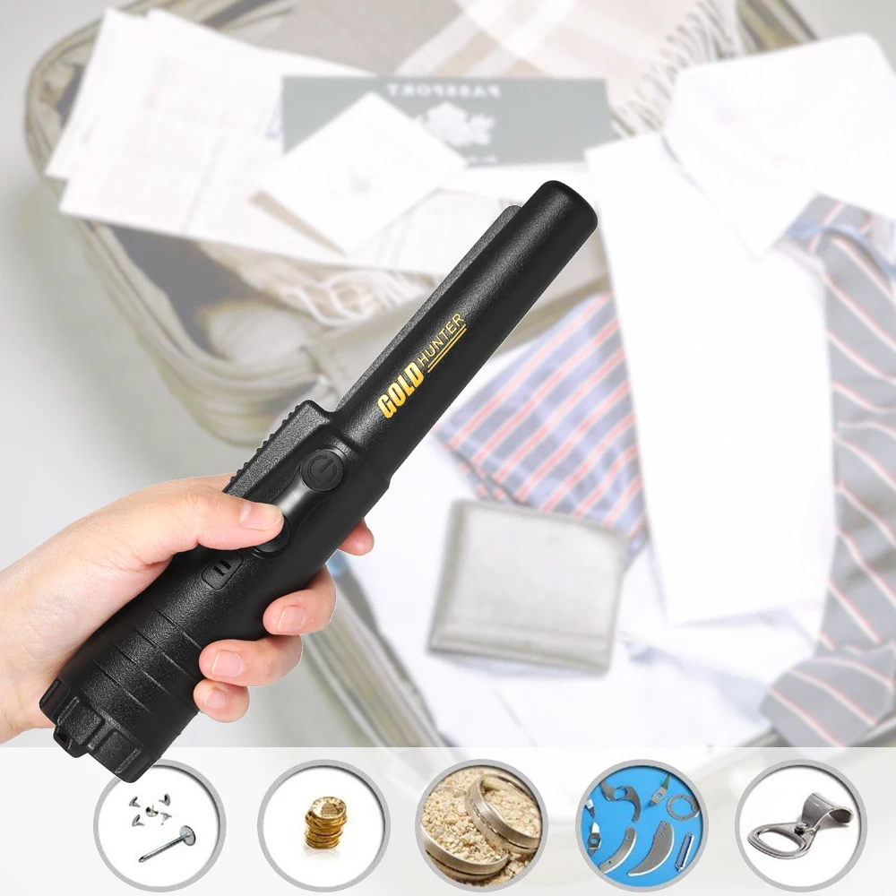 GOLD HUNTER Pinpointer Metal Detector Underground Metal Detector Treasure Hunting Tool Buzzer Vibration Automatic Tuning
GOLD HUNTER Pinpointer Metal Detector Underground Metal Detector Treasure Hunting Tool Buzzer Vibration Automatic Tuning