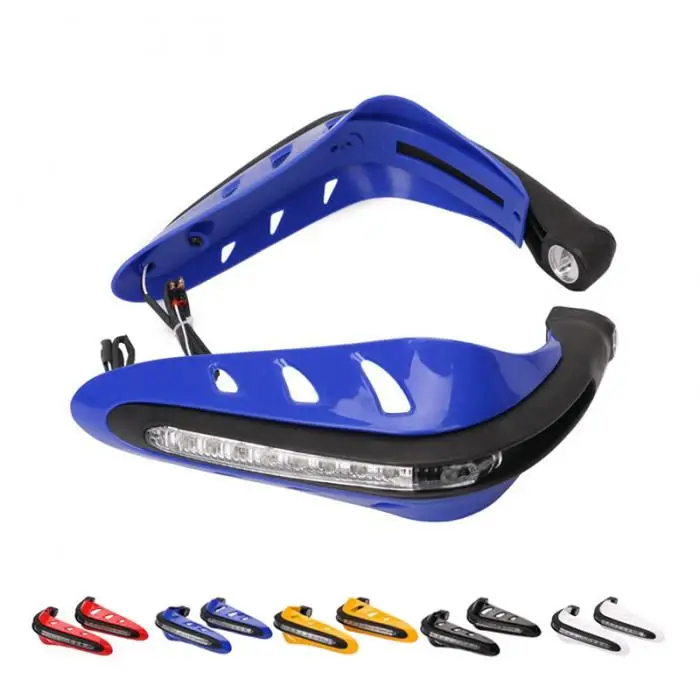 Motorbike Handbar Protector With LED Daytime Running Lights Handguards Car Styling
Motorbike Handbar Protector With LED Daytime Running Lights Handguards Car Styling