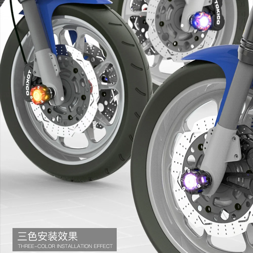 1 шт. передняя вилка для защиты рамы мотоцикла ползунок Benelli Honda Kawasaki Suzuki Yamaha BMW KTM