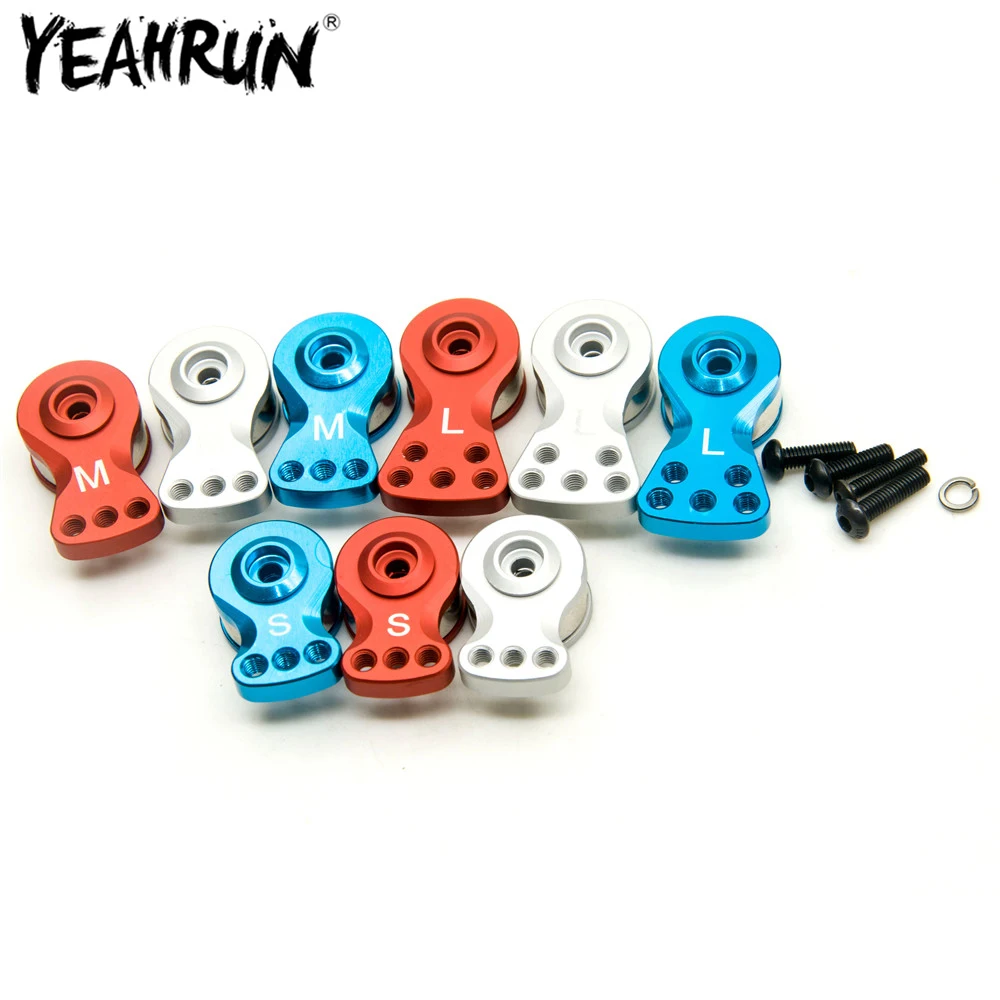 YEAHRUN 1Pcs Aluminum Alloy 25T Adjustable Steering Servo Arm Horn For RC Crawler Car Helicopter Boat Model Parts
YEAHRUN 1Pcs Aluminum Alloy 25T Adjustable Steering Servo Arm Horn For RC Crawler Car Helicopter Boat Model Parts