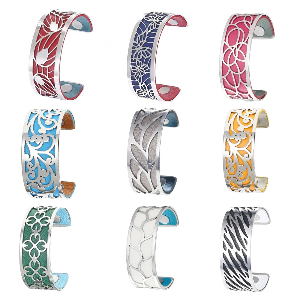 Cremo Love Cuff Bracelets For Women Stainless Steel Manchette Bangles Interchangeable Leather Argent Pulseiras Valentine's Day
Cremo Love Cuff Bracelets For Women Stainless Steel Manchette Bangles Interchangeable Leather Argent Pulseiras Valentine's Day