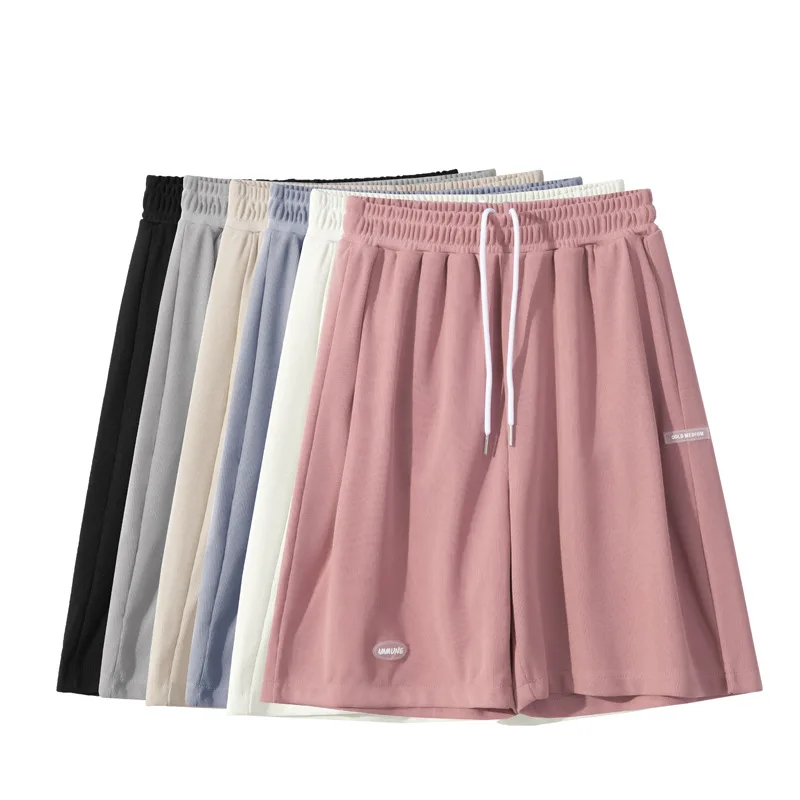 Summer Ice Silk Sports Shorts Women's Thin Section Loose High Waist Womens Pants Straight and Thin Casual Pants
Summer Ice Silk Sports Shorts Women's Thin Section Loose High Waist Womens Pants Straight and Thin Casual Pants