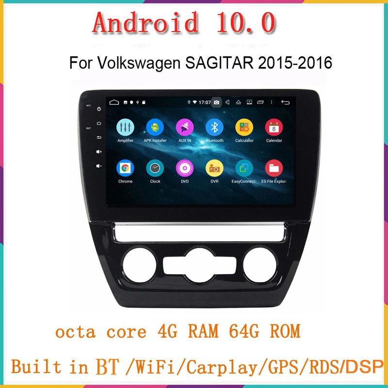 10.1" Android10 DSP Car radio player for Volkswagen SAGITAR Jetta 2012-2016 gps navigation multimedia audio stereo head unit
10.1" Android10 DSP Car radio player for Volkswagen SAGITAR Jetta 2012-2016 gps navigation multimedia audio stereo head unit