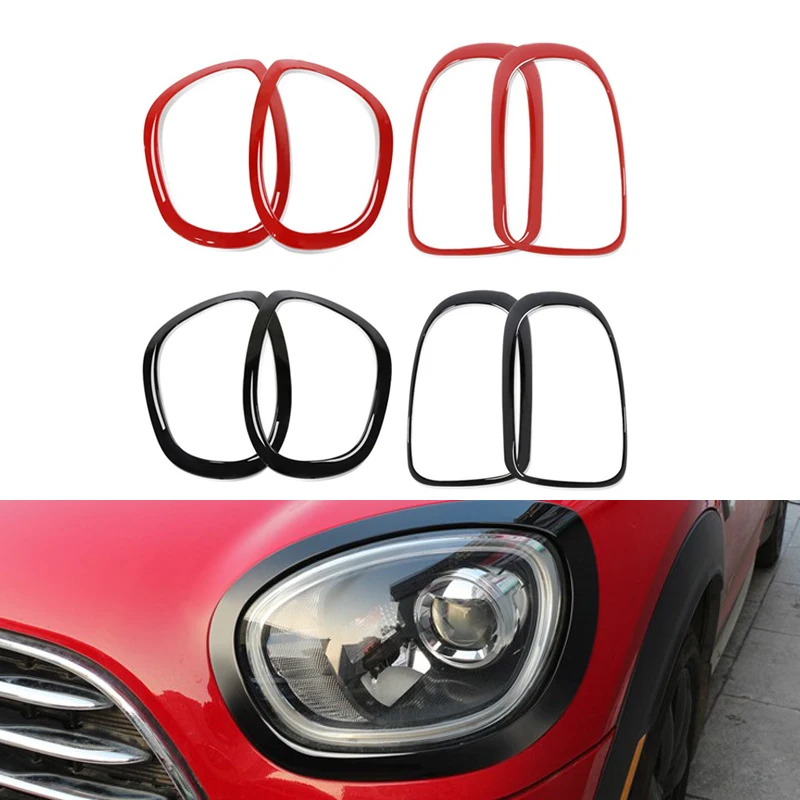 For Mini Cooper F60 PC Headlight Decoration Ring Red Black 4 Pcs/Set Front Rear
For Mini Cooper F60 PC Headlight Decoration Ring Red Black 4 Pcs/Set Front Rear
