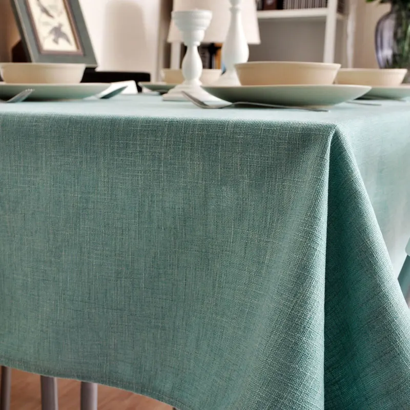Modern Solid Table Cloth Thicken Cotton Linen Tablecloth Rectangular Table Cover for Wedding Party Hotel Tablecloths Home Decor
Modern Solid Table Cloth Thicken Cotton Linen Tablecloth Rectangular Table Cover for Wedding Party Hotel Tablecloths Home Decor