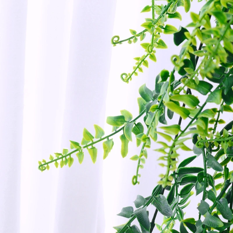 2Pcs Artificial Hanging Vines Ferns Plants Fake Greenery Ivy Leaves Wall Decoration
2Pcs Artificial Hanging Vines Ferns Plants Fake Greenery Ivy Leaves Wall Decoration