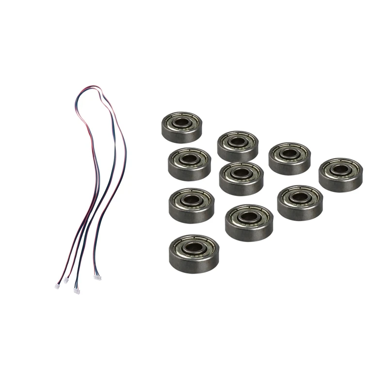 Удлиненный кабель шагового двигателя NEMA 17 длиной 1 м, 4, 6 контактов и 10 однорядных радиальных шарикоподшипников 625ZZ, 16 мм x 5, 2 шт.
Удлиненный кабель шагового двигателя NEMA 17 длиной 1 м, 4, 6 контактов и 10 однорядных радиальных шарикоподшипников 625ZZ, 16 мм x 5, 2 шт.