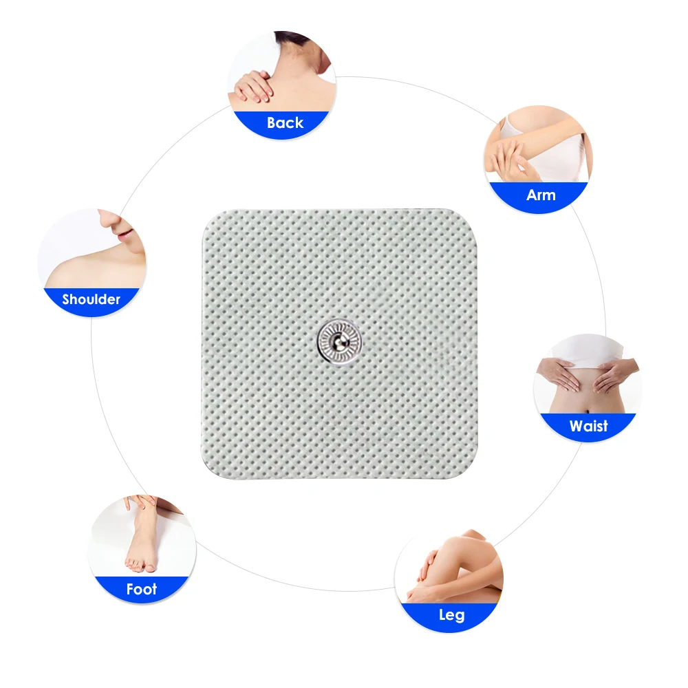 Non-Woven Fabric 3.5mm Button Electrode Patch 5*5CM 10Pcs 20Pcs 30Pcs 50Pcs For Replace
Non-Woven Fabric 3.5mm Button Electrode Patch 5*5CM 10Pcs 20Pcs 30Pcs 50Pcs For Replace