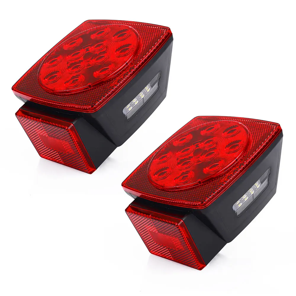 Vehemo 2pcs truck led trailer lights side marker light tail led rear lights for trailer taillights square truck lamp red colors
Vehemo 2pcs truck led trailer lights side marker light tail led rear lights for trailer taillights square truck lamp red colors