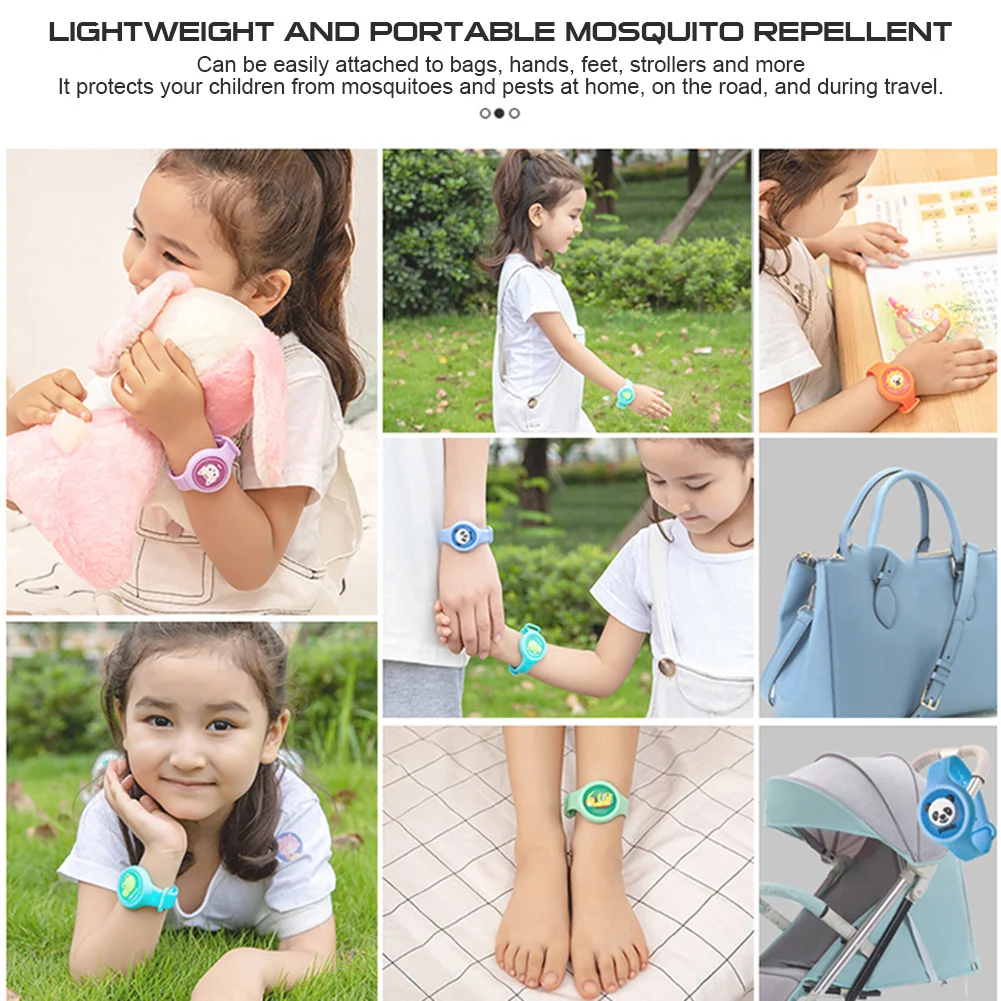 Lightweight Mosquito Repellent Watch for Kids Wearable Mosquito Repeller Bracelet
Lightweight Mosquito Repellent Watch for Kids Wearable Mosquito Repeller Bracelet