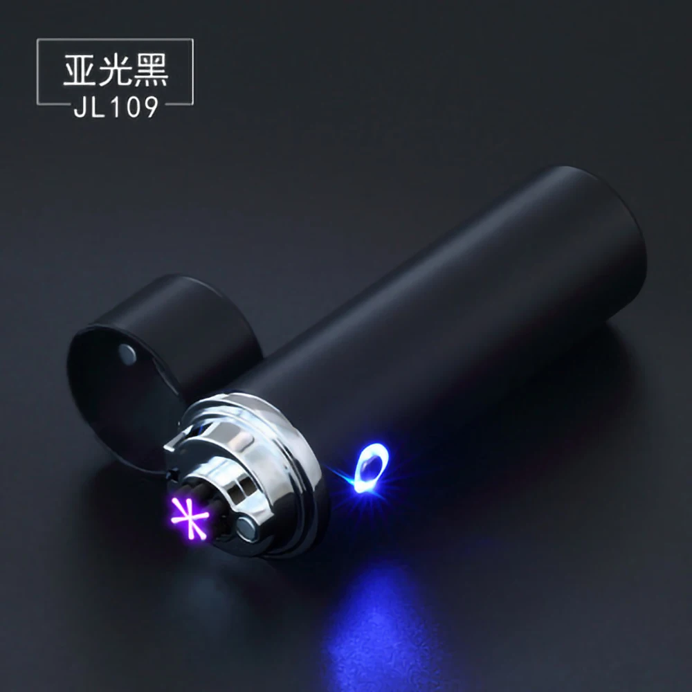 6 Arc USB Electric Lighter Finger print Power Touch Fire Plasma Double Arc Lighter Windproof Metal Cigarette Lighters Men Gift
6 Arc USB Electric Lighter Finger print Power Touch Fire Plasma Double Arc Lighter Windproof Metal Cigarette Lighters Men Gift