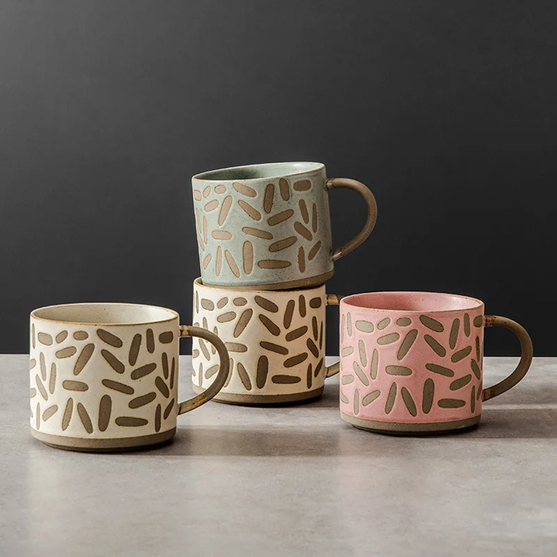 Simple coarse pottery cup creative retro water cup mug ins home couple tea cup ceramic coffee cup
Simple coarse pottery cup creative retro water cup mug ins home couple tea cup ceramic coffee cup