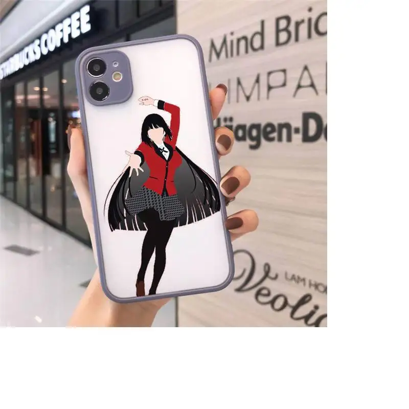 Crazy Excitement Manga Kakegurui Phone Cases Matte transparent For Gray iPhone 12 Mini 11 Pro XR XS Max 7 8 Plus X Back Cover
Crazy Excitement Manga Kakegurui Phone Cases Matte transparent For Gray iPhone 12 Mini 11 Pro XR XS Max 7 8 Plus X Back Cover