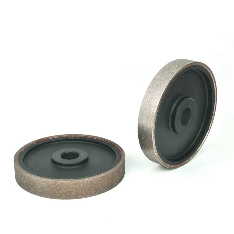 Diamond Lapidary Jewelry Grinding Wheel 6inch X1 inch with 1inch Arbor Hole (for Gem Granite Glass Stone Marble)
Diamond Lapidary Jewelry Grinding Wheel 6inch X1 inch with 1inch Arbor Hole (for Gem Granite Glass Stone Marble)