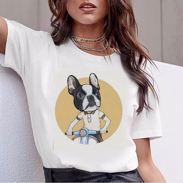 French Bulldog T Shirts Female Kwaii top tee shirt oversize harajuku t-shirt french bulldog clothes for women summer tshirt
French Bulldog T Shirts Female Kwaii top tee shirt oversize harajuku t-shirt french bulldog clothes for women summer tshirt