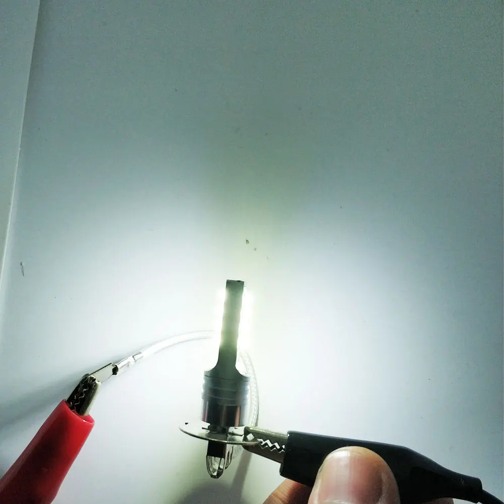 Светодиодный противотуманный светильник H3 2 шт. 12SMD 1400лм для вождения автомобиля