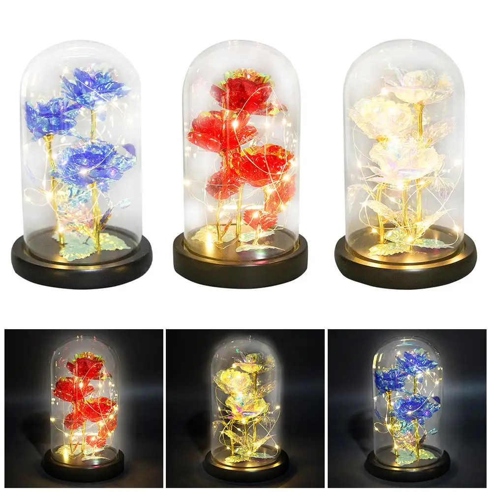 in Glass Dome Romantic Beauty Immortality Eternal Flower Preserved Fresh Flower Gold Foil Rose Rose Flower Floral Decor
in Glass Dome Romantic Beauty Immortality Eternal Flower Preserved Fresh Flower Gold Foil Rose Rose Flower Floral Decor