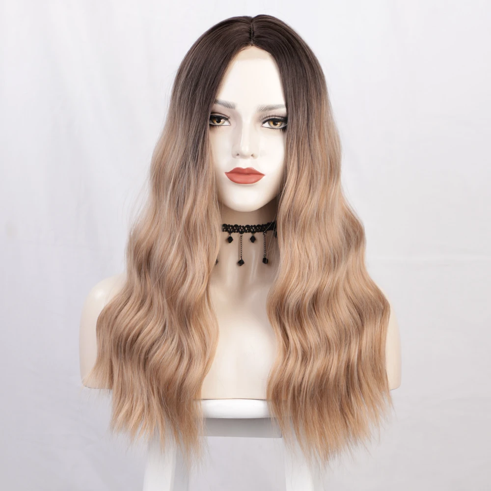 Long Wave Wig Ombre Mixed Brown Blonde Wig Lace Front Synthetic Wigs for Women Fake Hair Lace Wig Natural Looking
Long Wave Wig Ombre Mixed Brown Blonde Wig Lace Front Synthetic Wigs for Women Fake Hair Lace Wig Natural Looking