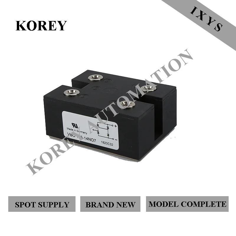 Ready Stock Brand New 100% IXYS Three-phase Bridge Rectifier Module VBO125-14NO7 Thyristor VBO125-16NO7
Ready Stock Brand New 100% IXYS Three-phase Bridge Rectifier Module VBO125-14NO7 Thyristor VBO125-16NO7