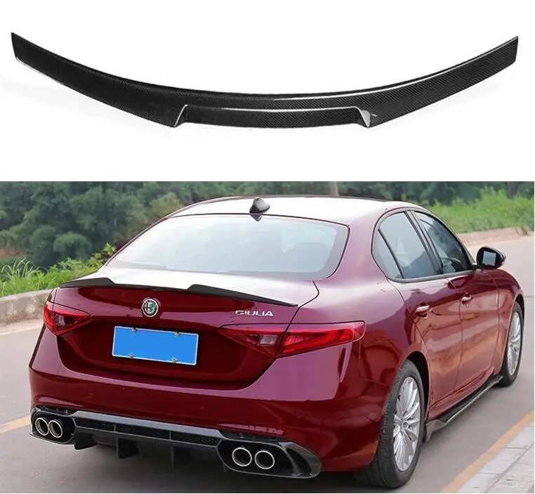 High Quality M STYLE REAL CARBON FIBER REAR TAIL WING TRUNK LIP SPOILER FOR Alfa Romeo Giulia 2015 2016 2017 2018 2019
High Quality M STYLE REAL CARBON FIBER REAR TAIL WING TRUNK LIP SPOILER FOR Alfa Romeo Giulia 2015 2016 2017 2018 2019