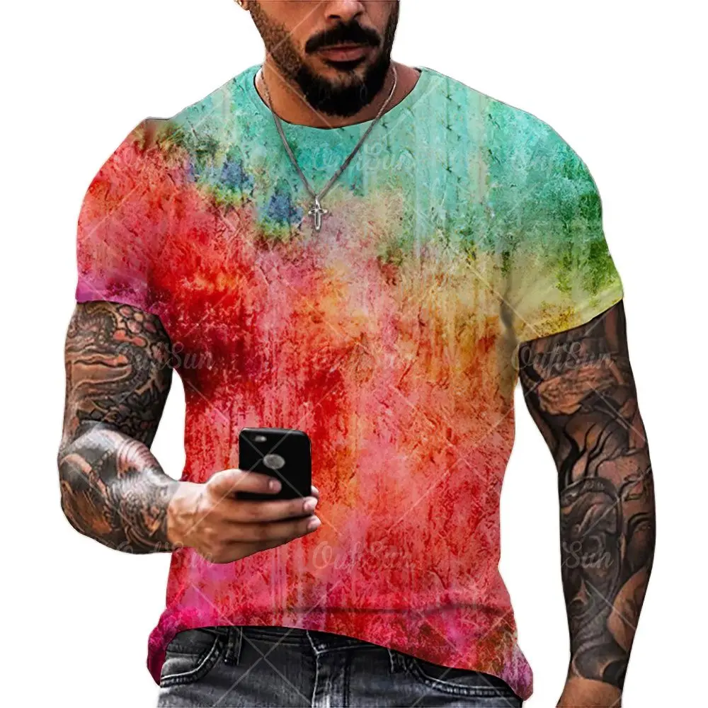 Summer Fashion Colorful T Shirt Men Women Funny 3D Printed Short Sleeve Tees Summer Oversized Street Casual Clothes Unisex 4XL
Summer Fashion Colorful T Shirt Men Women Funny 3D Printed Short Sleeve Tees Summer Oversized Street Casual Clothes Unisex 4XL