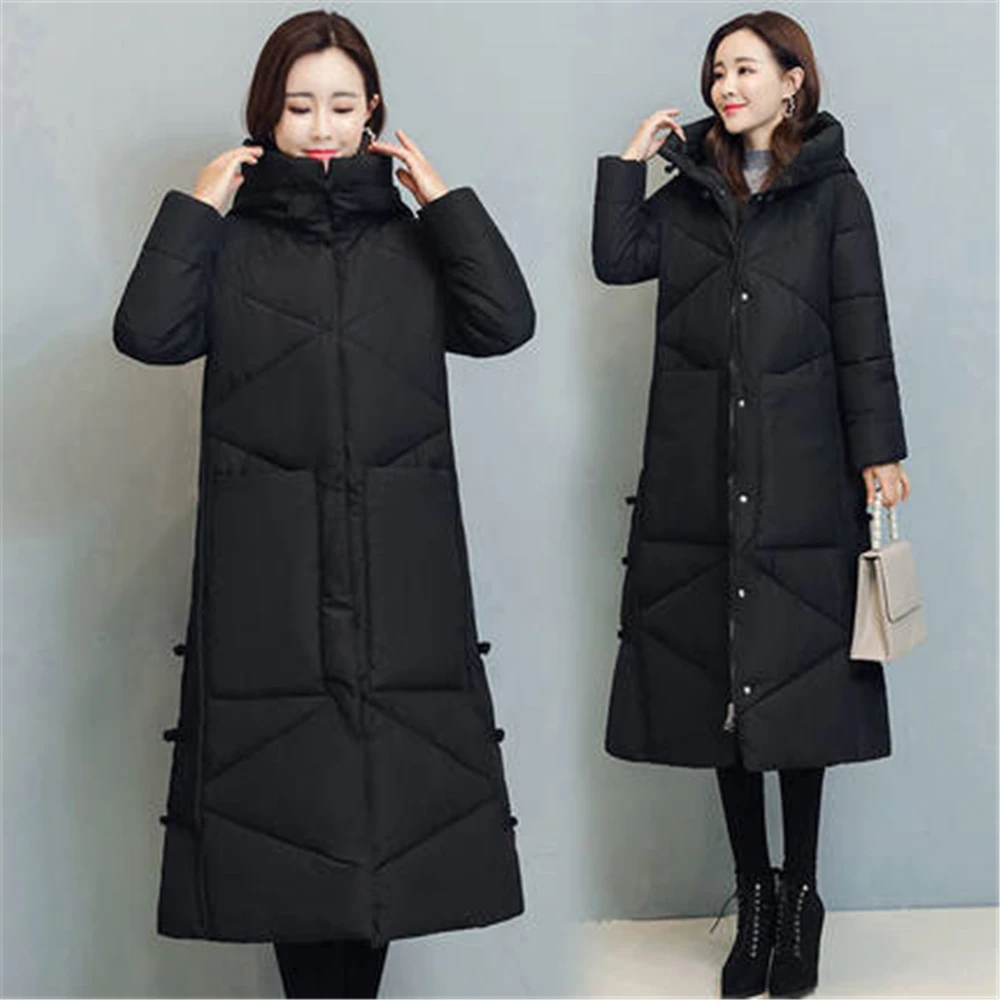 New 2021 Winter Jackets Women Trendy Warm Large Size Female Long Cotton Coats Thick Hooded Lady Down Cotton Outerwear Overcoats
New 2021 Winter Jackets Women Trendy Warm Large Size Female Long Cotton Coats Thick Hooded Lady Down Cotton Outerwear Overcoats